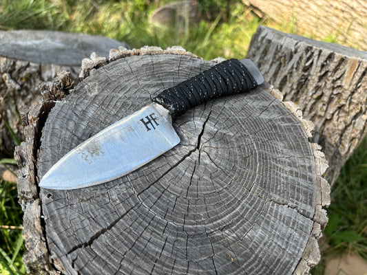 Haber Farms EDC Fixed Blade - Paracord Handle